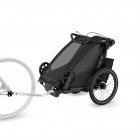 Thule Chariot Sport 2 (vienvietis) juodas 10201030